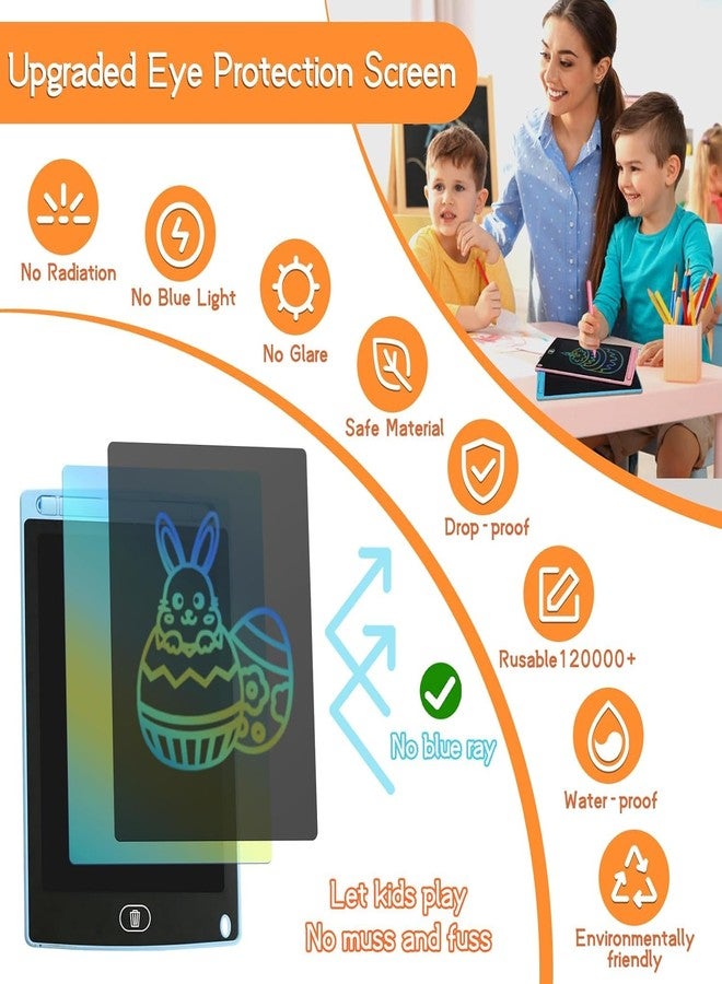عبوة من 24 لوحة كتابة LCD للأطفال، لوحة رسم قابلة لإعادة الاستخدام مقاس 8.5 بوصة، لوحة كتابة للأطفال، هدايا صفية للأطفال من عمر 3 سنوات فما فوق - Image 3
